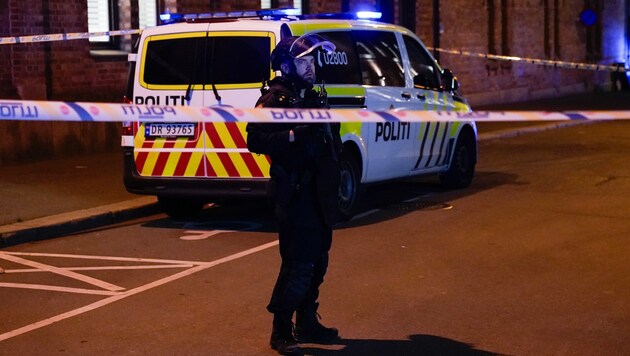 Nach der Explosion lief ein großer Polizeieinsatz.