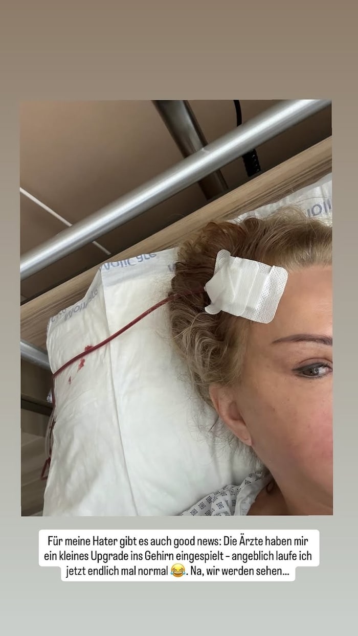 In ihrer Instagram-Story hatte Carmen Geiss auch eine freche Botschaft für ihre Hater parat.