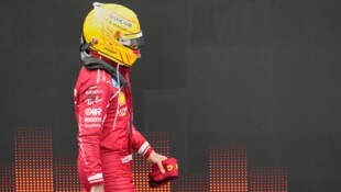 Hinter den Erwartungen: Ferrari-Pilot Lewis Hamilton