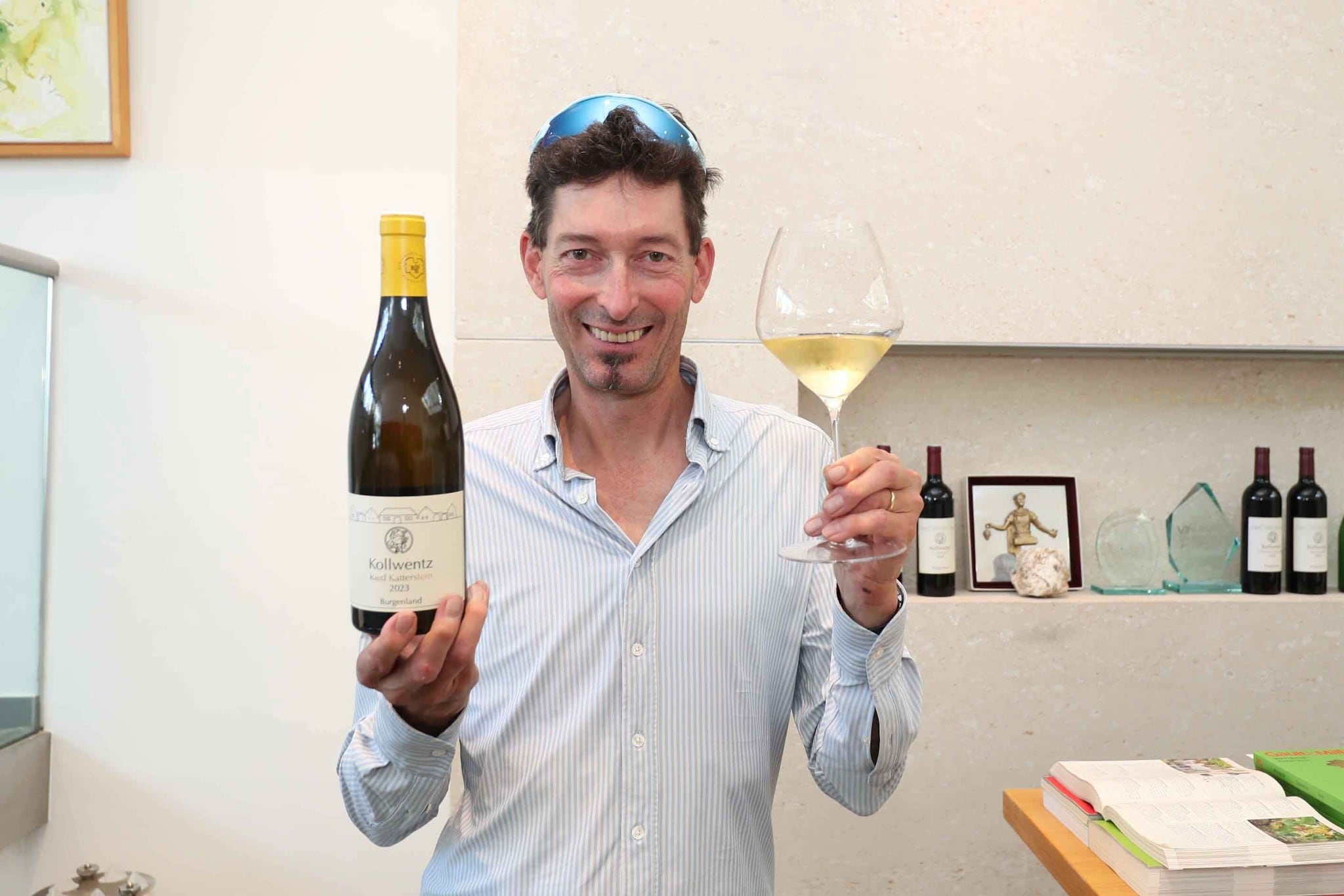 Chardonnay Ried Katterstein 2023 von Andreas Kollwentz.