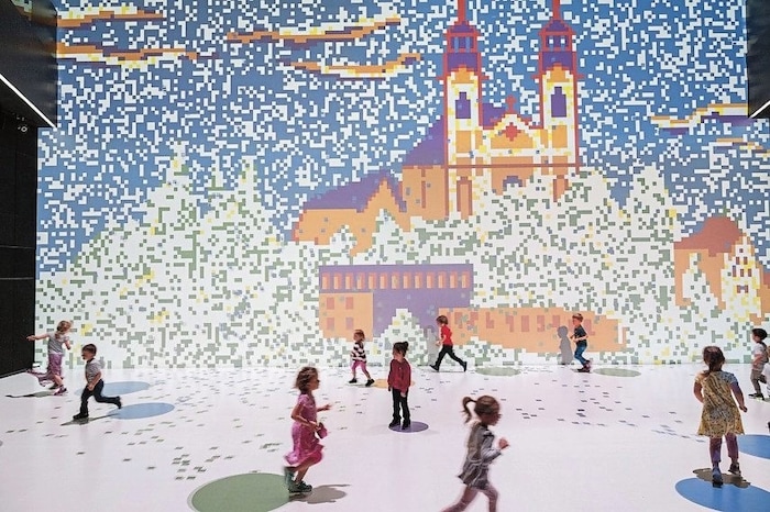 Tolles Kinderprogramm im Ars Electronica Center in Linz.