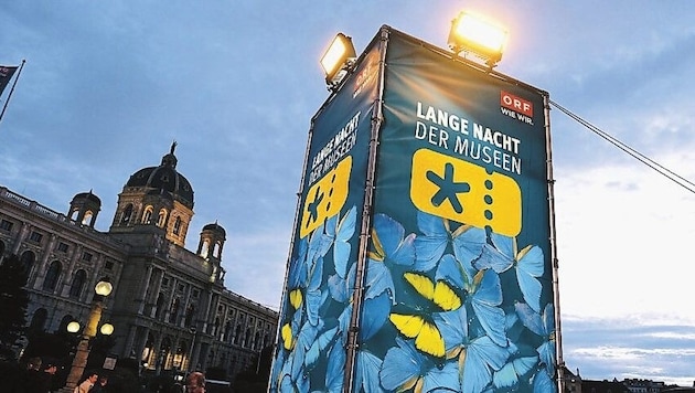 In den Hauptstädten gibt es wie hier in Wien „Treffpunkt Museum“- Sammelpunkte
