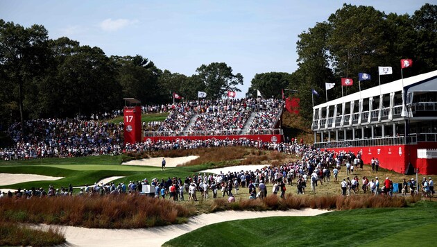 Beim Ryder Cup werden pro Tag 50.000 Zuschauer auf dem Bethpage Black Course erwartet.