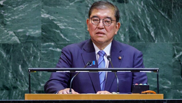 Japans Premier Shigeru Ishiba