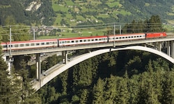 Die Intercity/Eurocity-Züge (hier in der Nähe von Bad Gastein) sind künftig öfter zwischen Wien ...