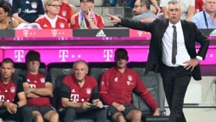 Carlo Ancelotti (re.) coachte einst den FC Bayern.