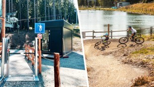 Der neue Teichlift bringt die Gäste über eine Distanz von 1200 Meter weit hinauf. Dauer der ...