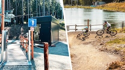 Der neue Teichlift bringt die Gäste über eine Distanz von 1200 Meter weit hinauf. Dauer der ...