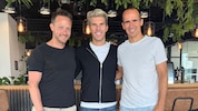 René Giretzlehner, Florian Gschwandtner und Christian Kaar (von links) halten je ein Drittel an ...