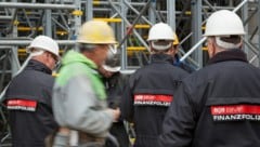 Die Finanzpolizei kontrolliert Baustellen regelmäßig.