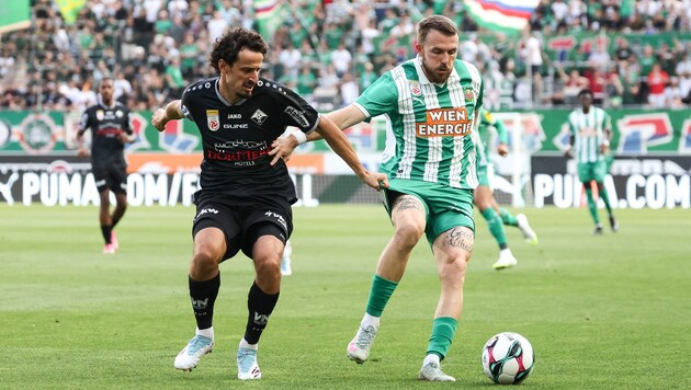 Vesel Demaku (l.) wird den Altachern den gesamten Herbst fehlen.