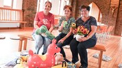 Im Schnitt besuchen jede Woche 15 Mütter die Eltern-Kind-Gruppe in Poggersdorf, die Anne-Marie ...