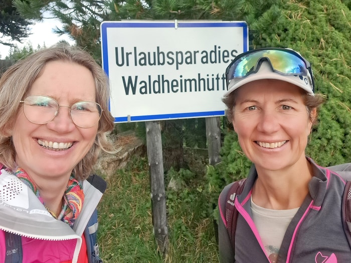 Ein Paradies nicht nur für Urlauber, sondern auch für die „Krone“-Wanderexpertinnen Elisabeth ...
