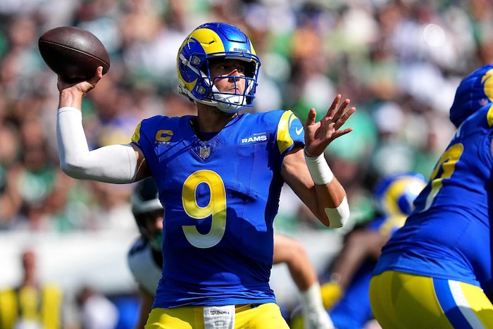 Matthew Stafford bei der Arbeit