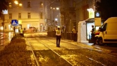 Die Unfallstelle in der Conrad-von-Hötzendorf-Straße 