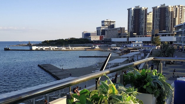 Noworossijsk ist eine russische Hafenstadt in der Region Krasnodar.