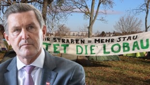 SPÖ-Verkehrsminister Peter Hanke bringt den Lobautunnel erwartungsgemäß wieder auf „Schiene“.