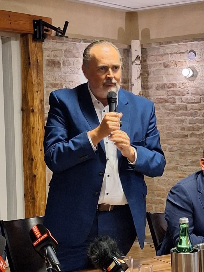 Landeshauptmann Hans Peter Doskozil versprach den ersten Krankenhaus-Entwurf für Dezember. 2026 ...
