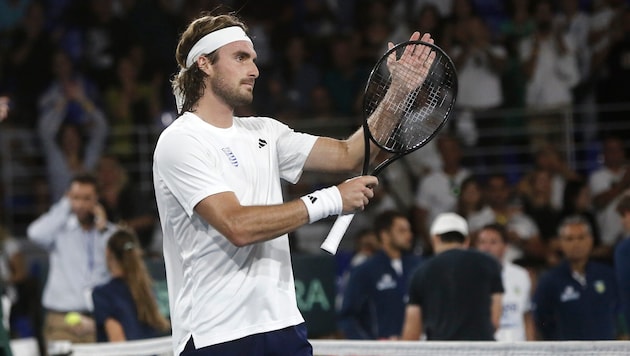 Stefanos Tsitsipas wird in Wien aufschlagen.