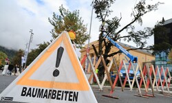 Am Donnerstagvormittag wurde die Blutbuche Ast für Ast abgetragen und gefällt.