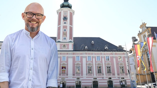 Bernd Pinzer soll als neuer Spitzenkandidat die NEOS wieder ins St. Pöltner Rathaus führen.
