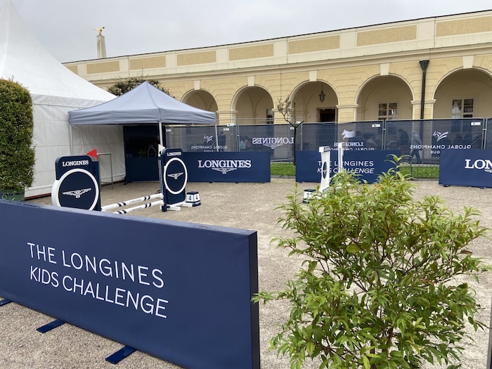 Bei der Longines Kids Challenge können die Kleinsten ihr Springvermögen unter Beweis stellen.