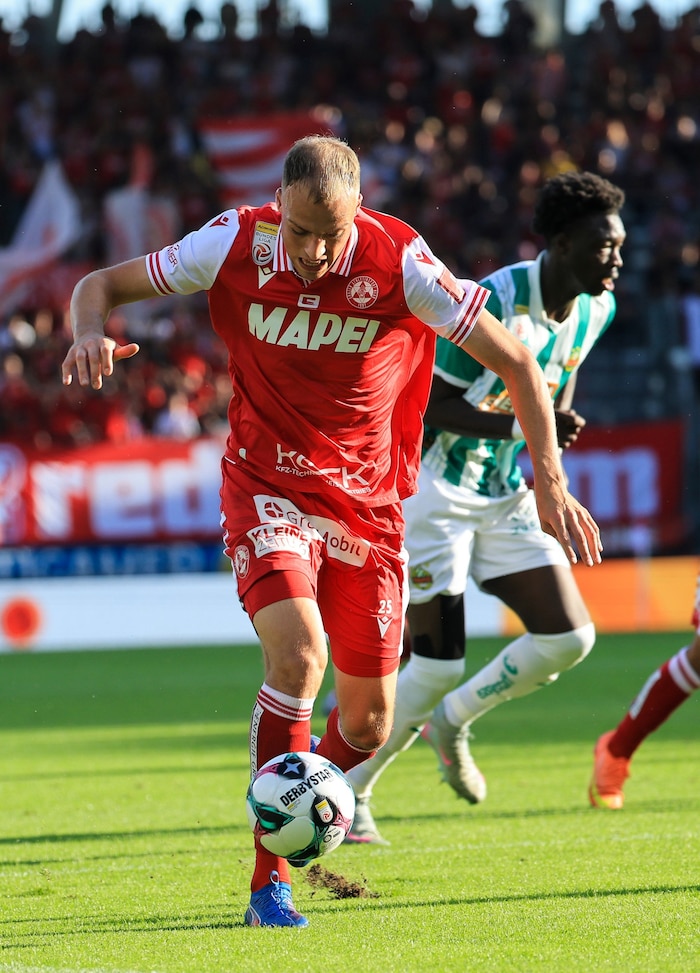 Am Samstag wird Ried in jedem Fall Rot sehen. Doch nur, weil mit Tabellenschlusslicht GAK die ...