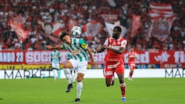 Gegen Rapid stimmte der Einsatz von Beres Owusu (re.) und Co. Am Samstag ist der GAK bei ...