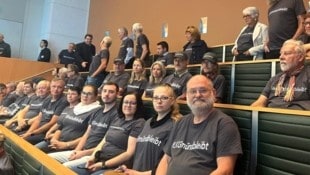 Sitzprotest: Der Gesundheitsplan 2024+ mache viele Niederösterreich zu Bürger zweiter Klasse.