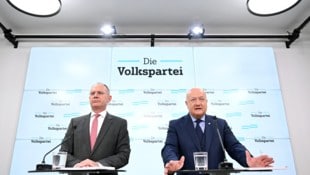 Innenminister Karner und Kanzler Stocker sind Teil der Kampagne