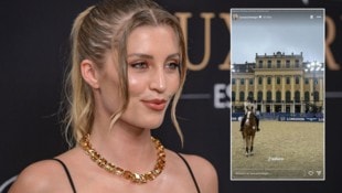 Luna Schweiger, Tochter von Schauspieler Till Schweiger ist begeisterte Springreiterin und am ...