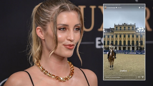 Luna Schweiger, Tochter von Schauspieler Till Schweiger ist begeisterte Springreiterin und am ...