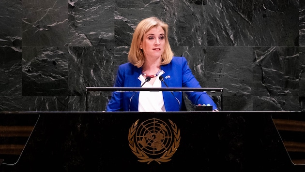 Die österreichische Außenministerin ging mit der UNO hart ins Gericht.