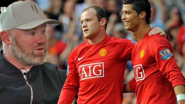 Wayne Rooney glaubt, dass „die Leute glauben, dass ich Cristano nicht mag“. Dabei steimmt das ...