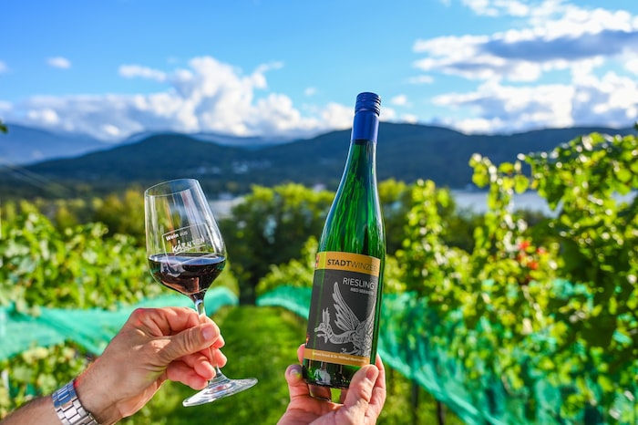Der Wein vom Wörthersee.
