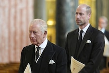 Prinz William ist nach Schottland geflogen, um Zeit mit seinem Vater König Charles zu ...