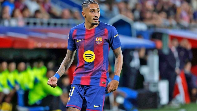 Barca-Offensiv-Hero Raphinha ist bereit für Sociedad.