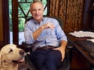 US-Literaturstar Dan Brown („The Da Vinci Code“) ist zurück – und stand der „Krone“ Rede und ...