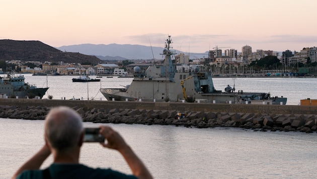 Das Hochsee-Patrouillenboot Furor ist auf dem Weg zur Gaza-Hilfsflotte.
