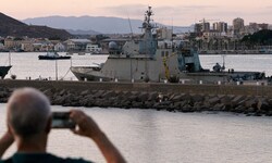 Das Hochsee-Patrouillenboot Furor ist auf dem Weg zur Gaza-Hilfsflotte.