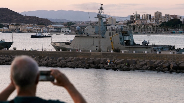 Das Hochsee-Patrouillenboot Furor ist auf dem Weg zur Gaza-Hilfsflotte.