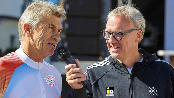 Klaus Augenthaler (li.) mit Promotor Ralph Schader