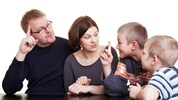 Familienleben: Nicht immer ist es einfach, die Nerven zu behalten. 
