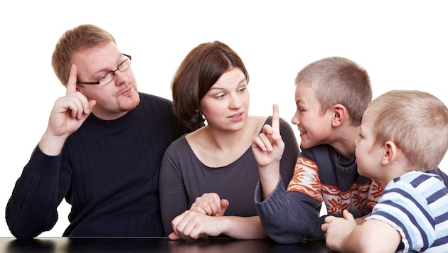 Familienleben: Nicht immer ist es einfach, die Nerven zu behalten.