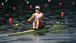 Rudert im A-Finale um eine WM-Medaille: Europameisterin Lara Tiefenthaler.