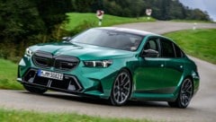 Unter den gestohlenen Sportautos war auch ein neuer BMW M5, der im Handel rund 160.000 Euro ...