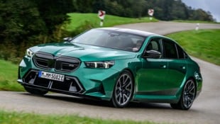 Ein solcher BMW M5 war im Visier der Autoknacker-Bande.