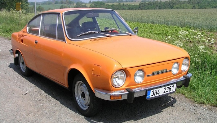 Skoda 110 R, das Original