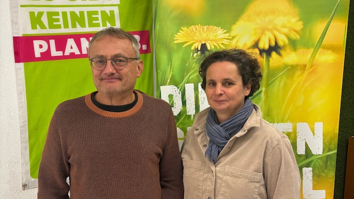 Heftige Kritik üben die Zwettler Grünen Günter Widhalm und Evelyn Steindl.