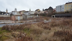 Einst blühendes Gärtnerareal, jetzt jahrelang eine Steppe in der Innenstadt von Zwettl. Auf dem ...